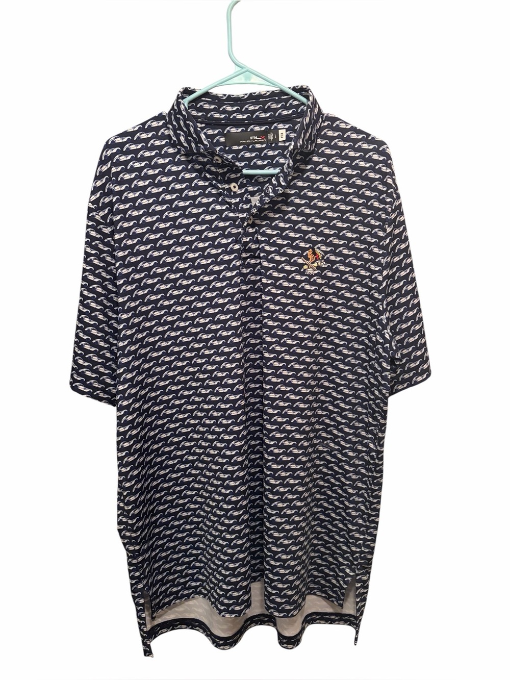 RLX Ralph Lauren Polo Shirt with Embroidered Logo. Size L. Good condition